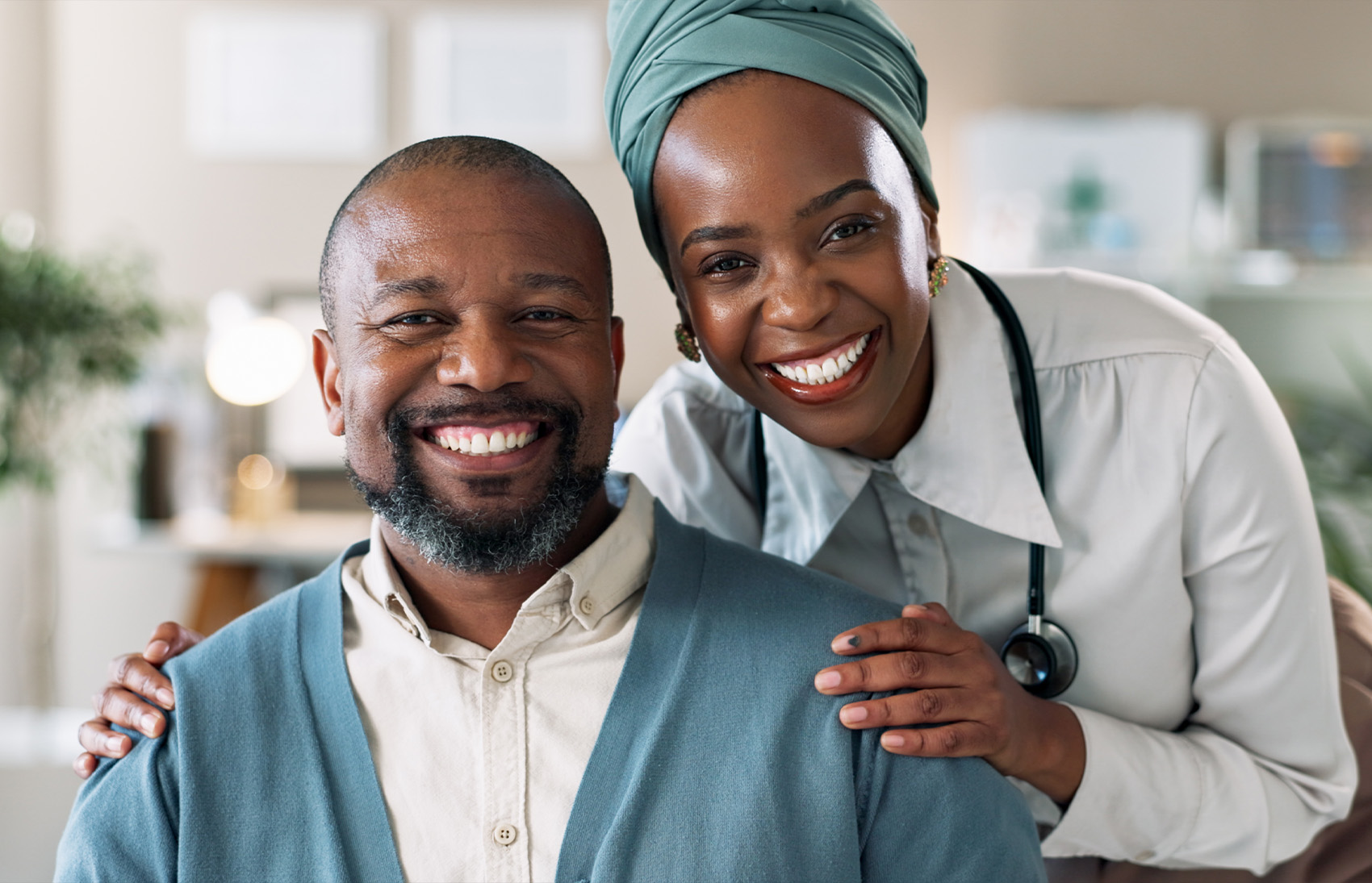 Patient happy with nurse, no longer in pain.